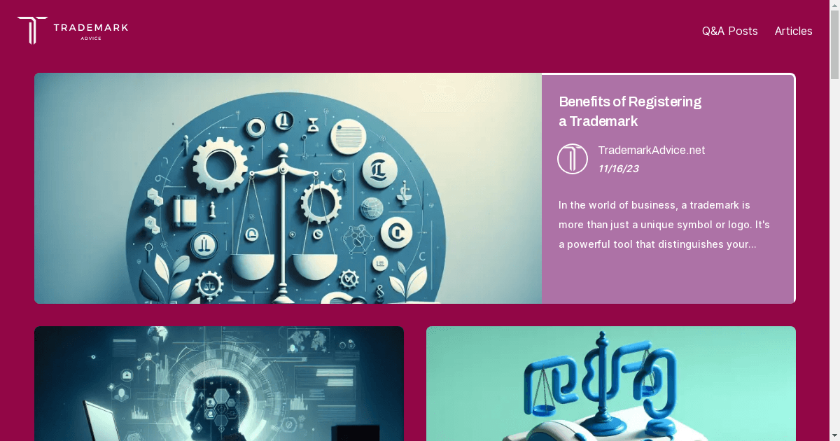 TrademarkAdvice.net Launches to Demystify Trademarks for Businesses