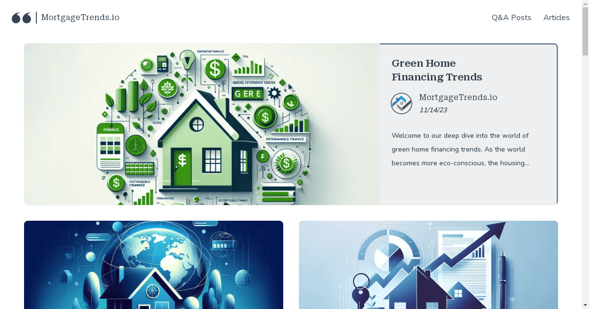 MortgageTrends.io Launches as a Centralized Resource for Mortgage Industry Insights