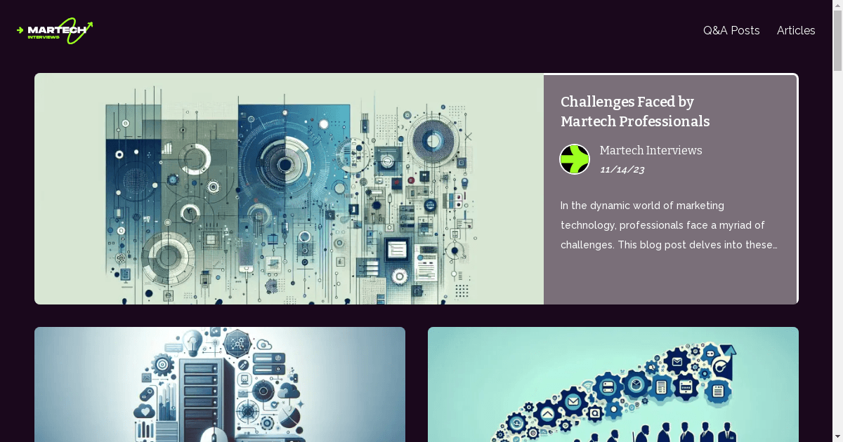 MartechInterviews.com: A New Hub for Marketing Technology Insights