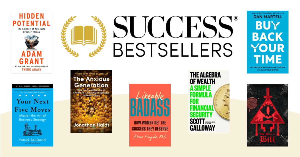 SUCCESS® Weekly Bestseller Lists Highlight Trends in Personal and Professional Growth