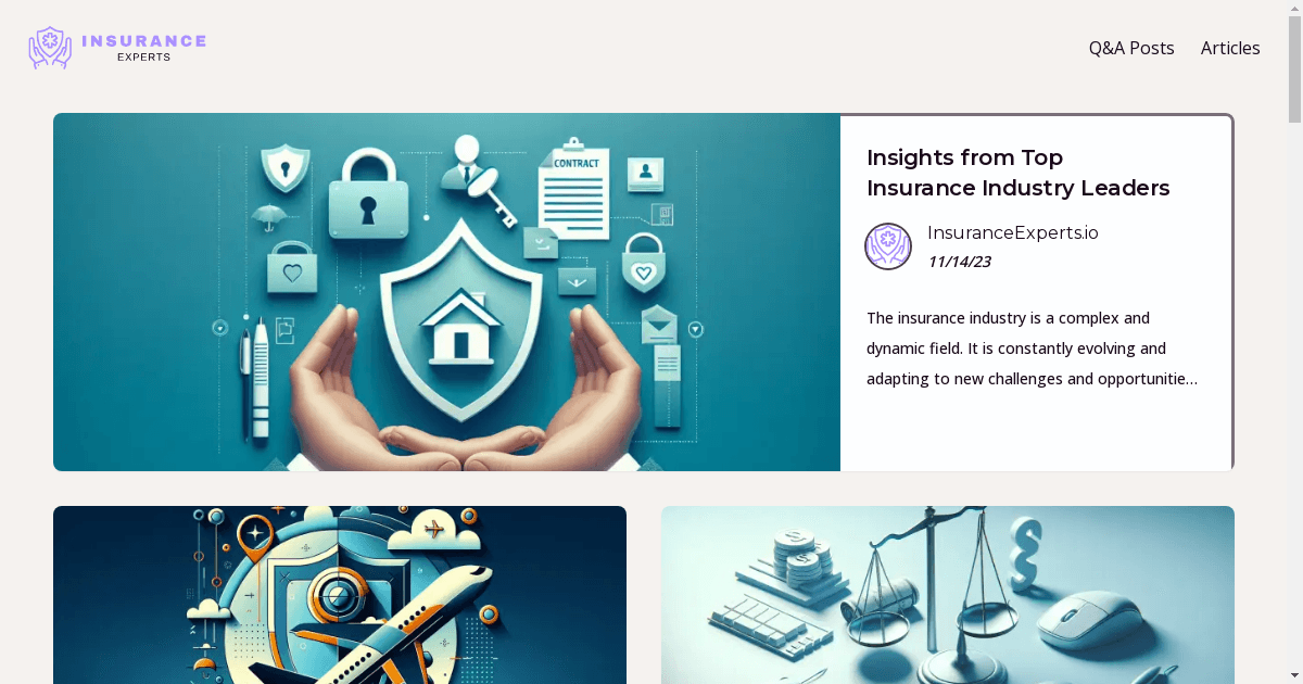 InsuranceExperts.io Illuminates the Complexities of the Insurance Industry