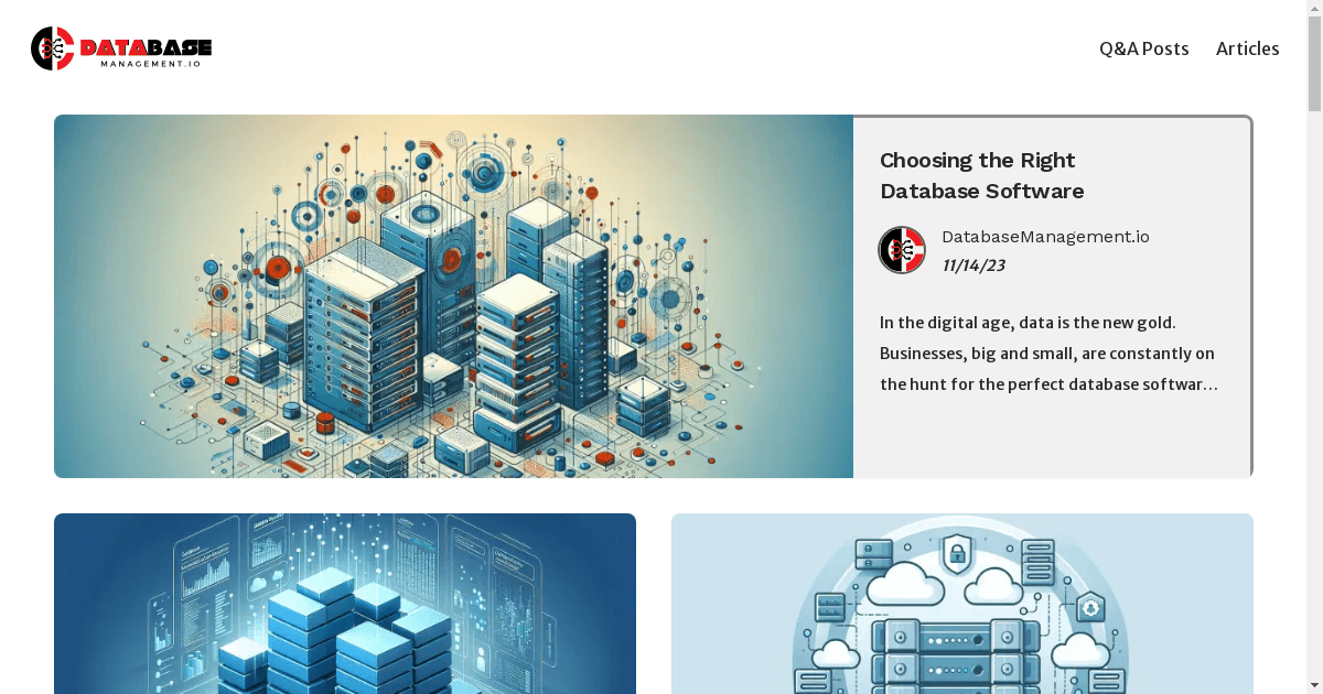 DatabaseManagement.io Launches as Premier Hub for Database Professionals