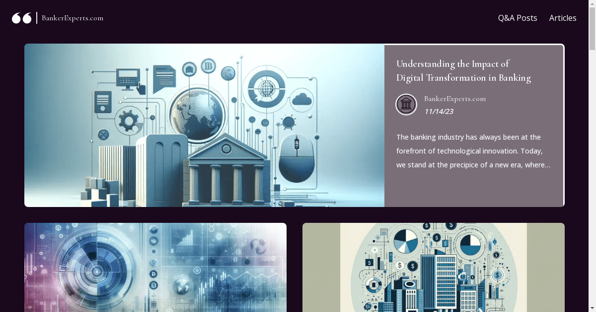 BankerExperts.com Launches to Simplify Financial Decision-Making