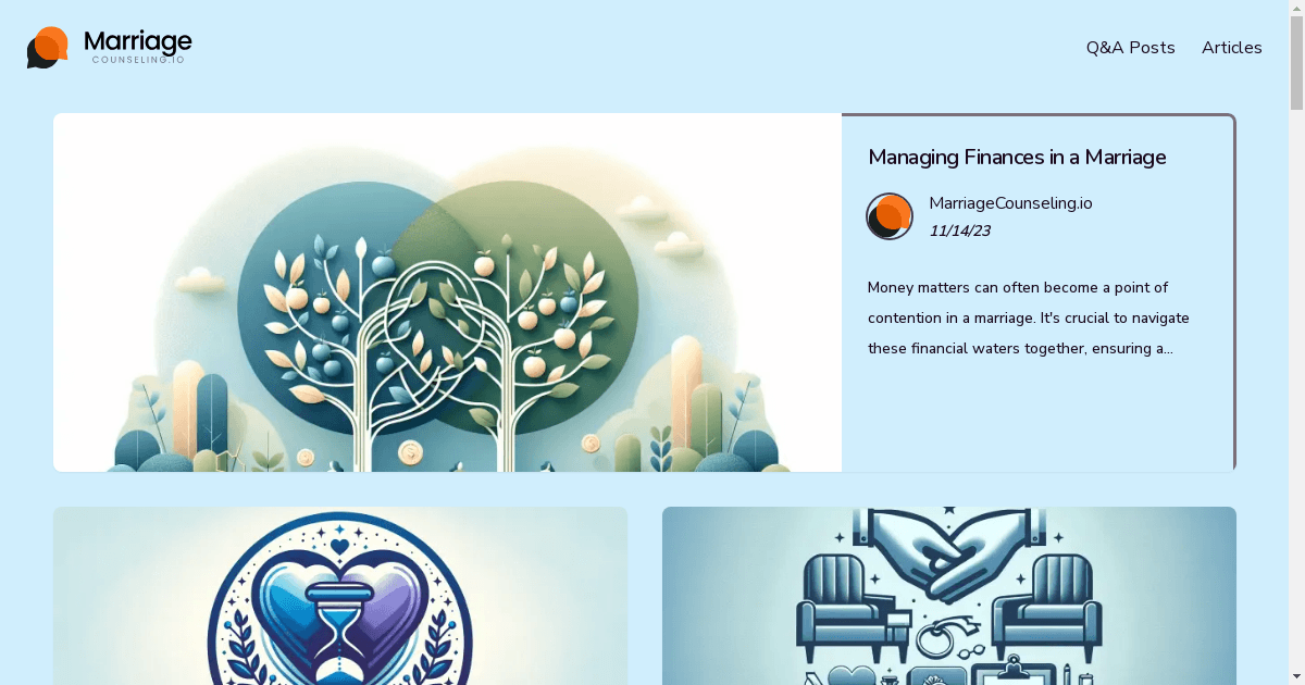 MarriageCounseling.io: A New Digital Platform for Marital Wellness