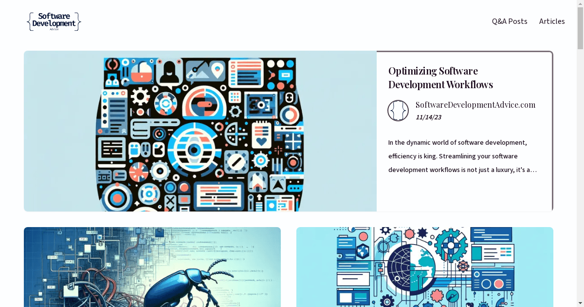 New Platform SoftwareDevelopmentAdvice.com Launches to Guide Software Professionals