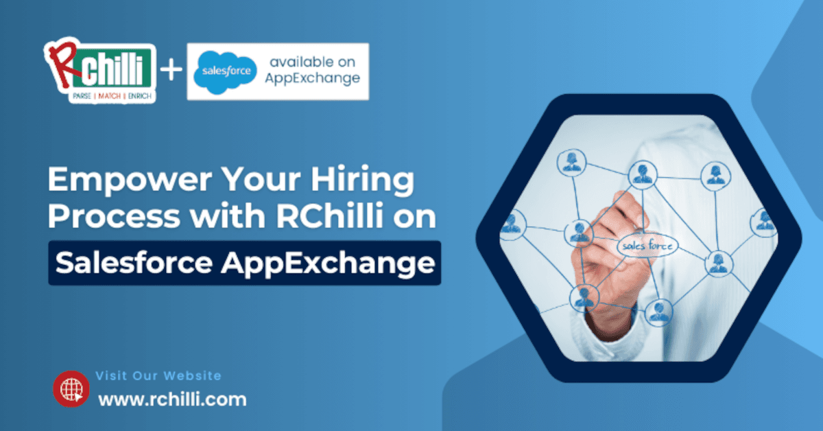 RChilli Integrates AI-Powered Resume Parsing with Salesforce AppExchange to Transform Hiring Processes