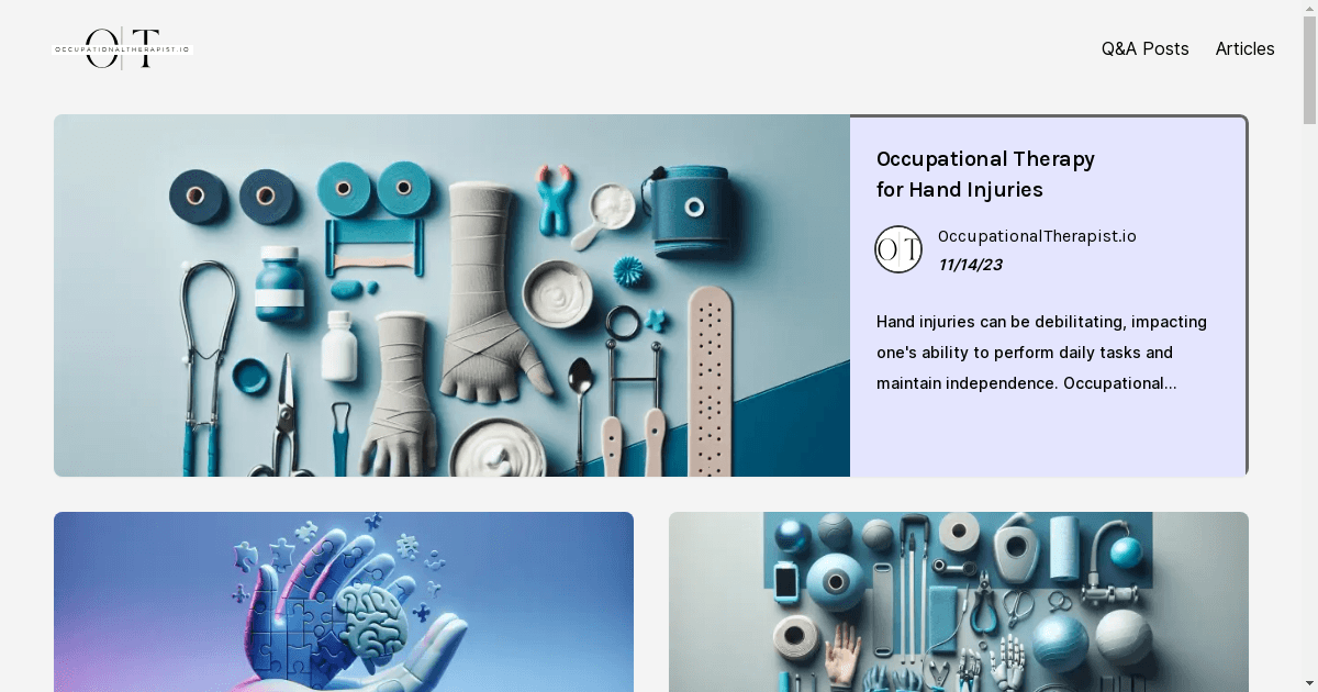 OccupationalTherapist.io Emerges as a Key Resource for Occupational Therapy Insights