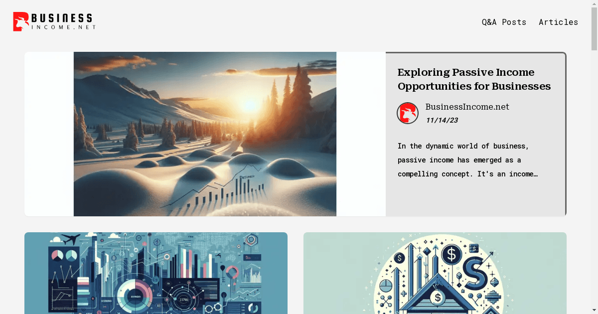 BusinessIncome.net Revolutionizes Business Intelligence with Expert Insights