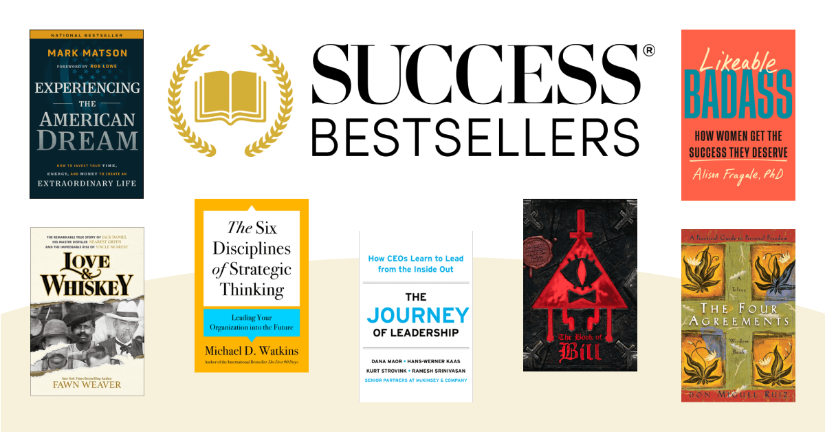 SUCCESS® Weekly Bestseller Lists Highlight Trends in Personal and Professional Growth