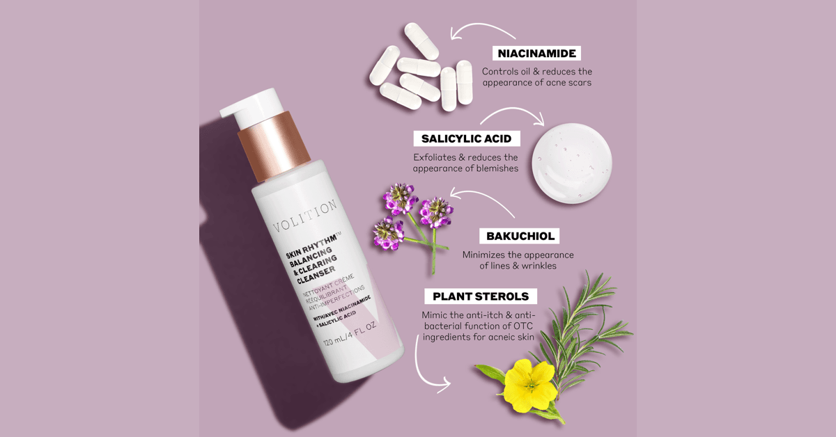 Volition Beauty Launches Skin Rhythm™ Balancing & Clearing Cleanser for Hormonal Skin Issues