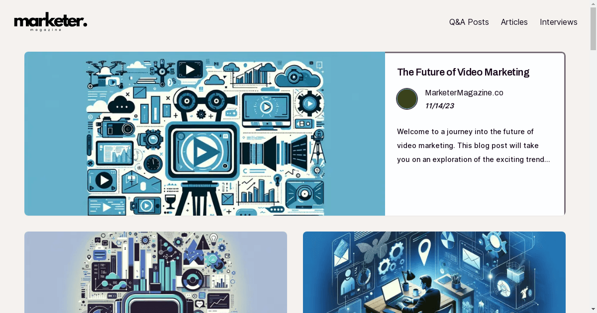 Marketer Magazine Launches as a Premier Online Hub for Marketing Professionals