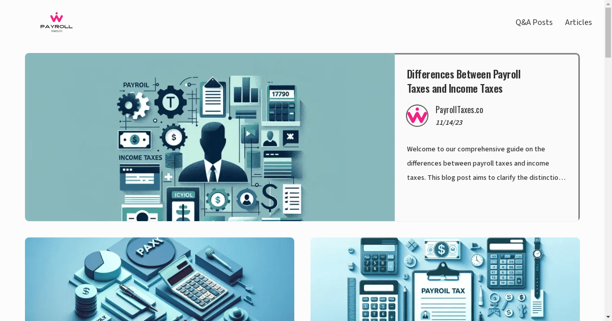 PayrollTaxes.com Launches to Simplify Payroll Tax Compliance and Education