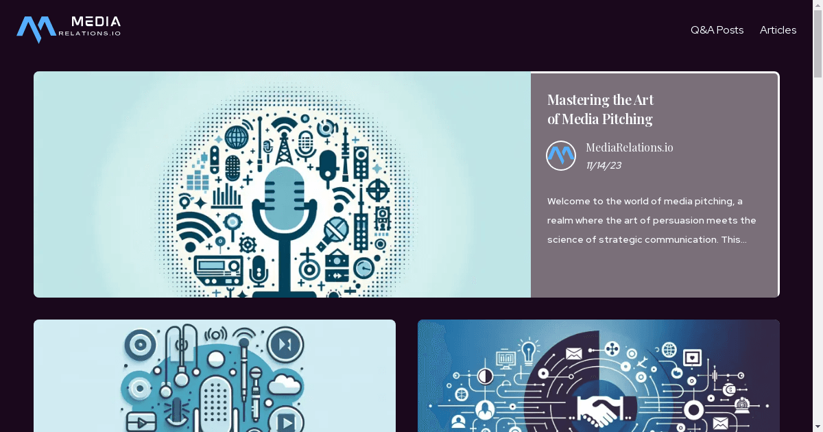 MediaRelations.io Launches to Transform Media Knowledge-Sharing