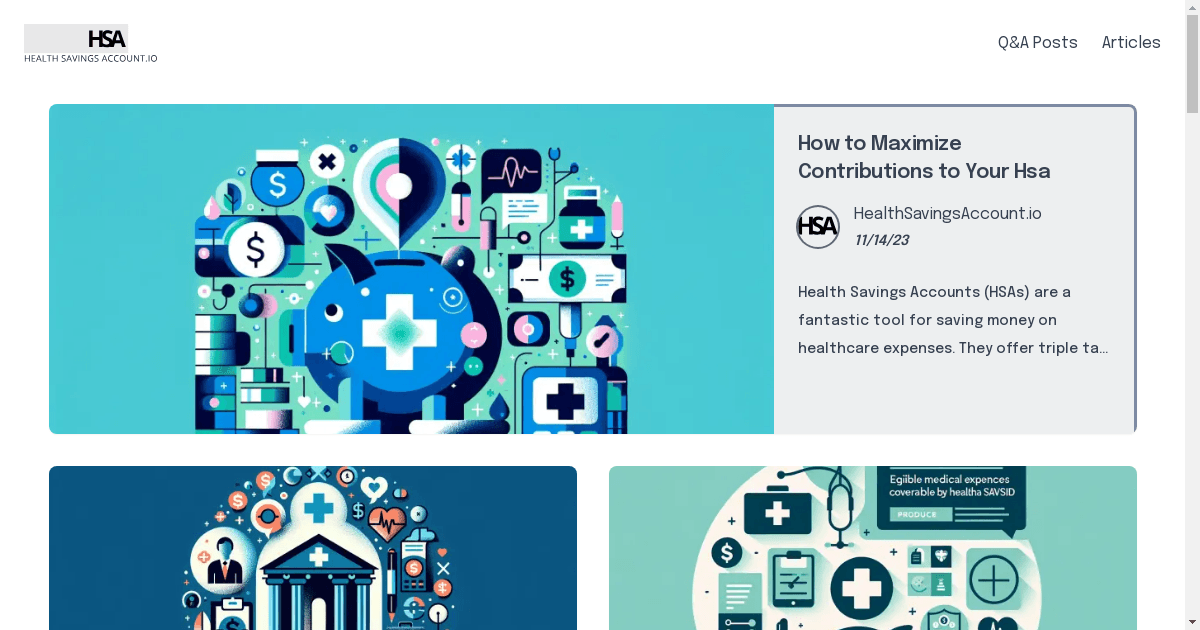 HealthSavingsAccount.io Emerges as a Premier Resource for HSA Information and Expert Advice