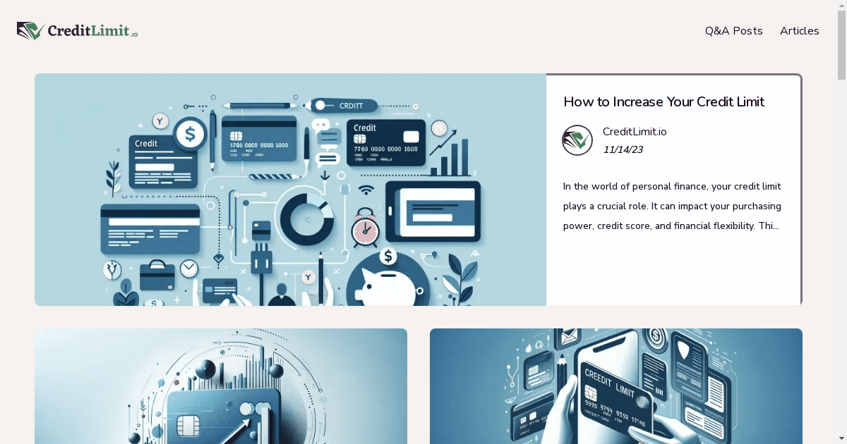 CreditLimit.io Launches to Revolutionize Financial Literacy and Credit Management