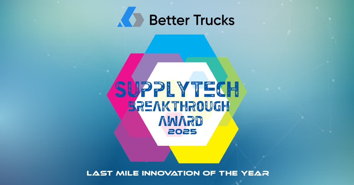 Better Trucks' Checkpoint Technology Wins 'Last Mile Innovation of the Year'