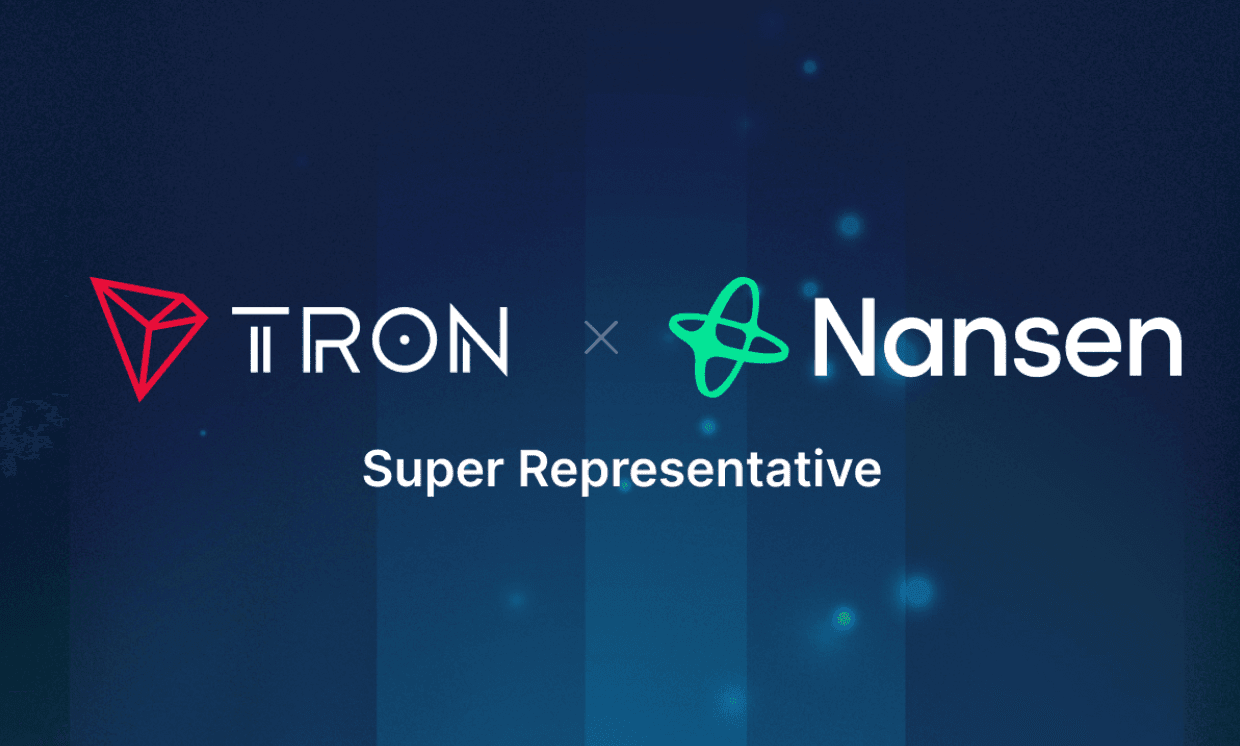 Nansen Named Super Representative for TRON Blockchain to Enhance Transparency and Governance
