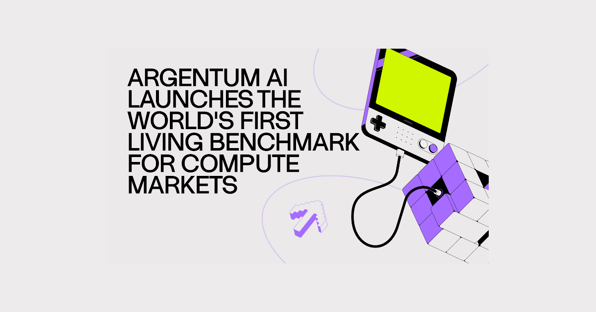 Argentum AI Launches World's First Living Benchmark for Compute Markets