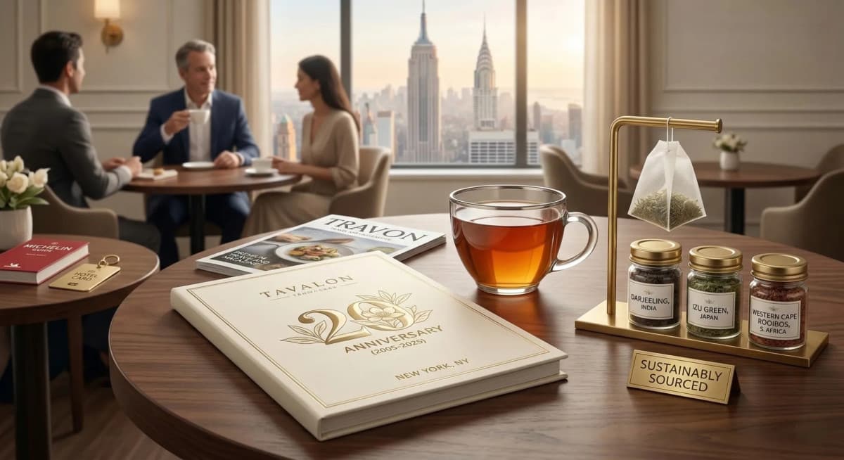 Tavalon Tea Celebrates 20 Years of Elevating Tea into a Global Lifestyle Experience