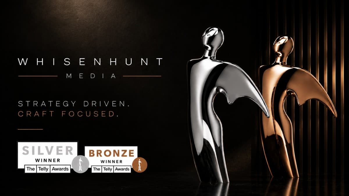 Whisenhunt Media Wins Silver and Bronze Telly Awards for Cinematic Campaign