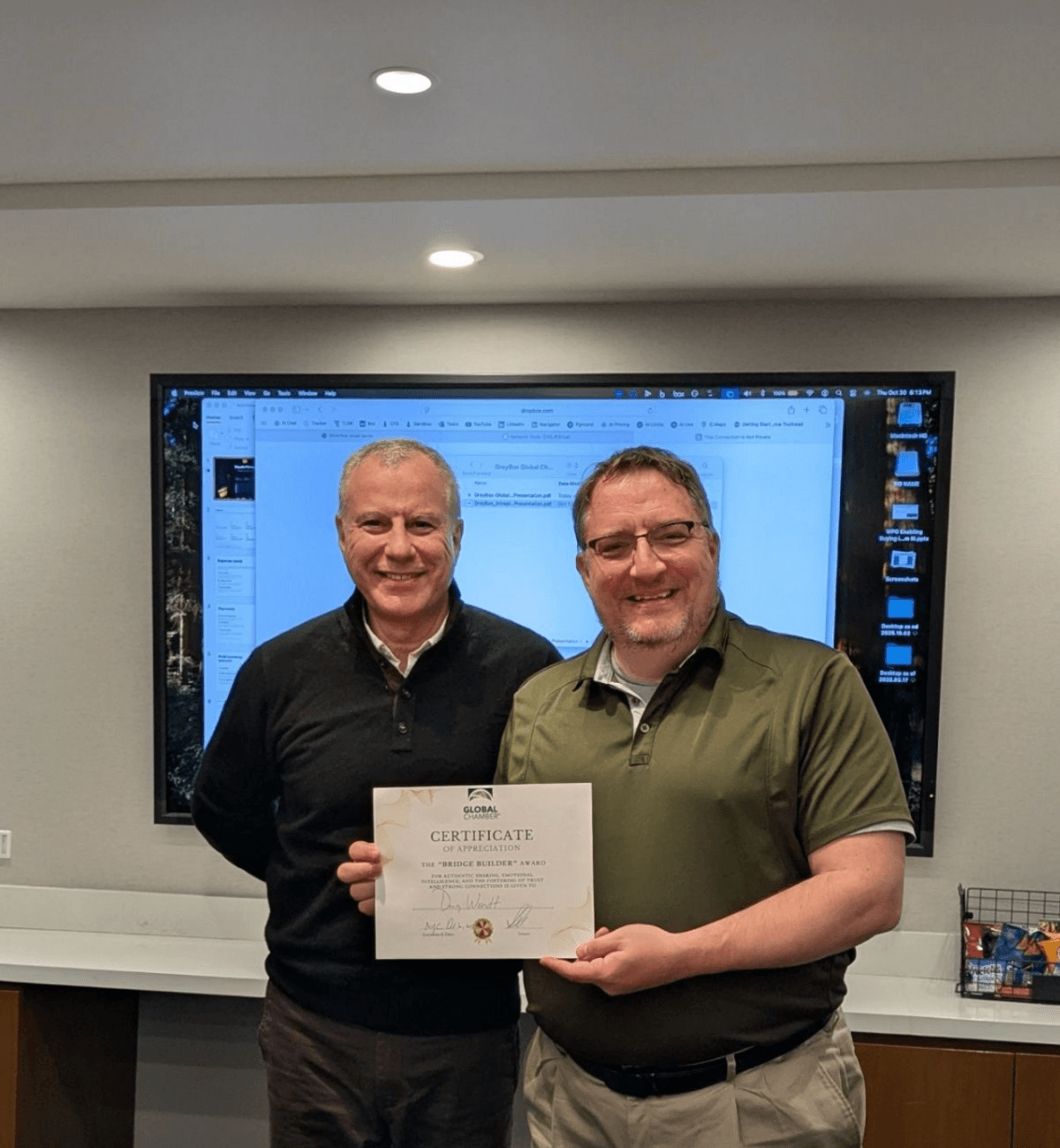 Wendt Partners Co-Founder Receives 2025 Bridge Builder Award from Global Chamber New York