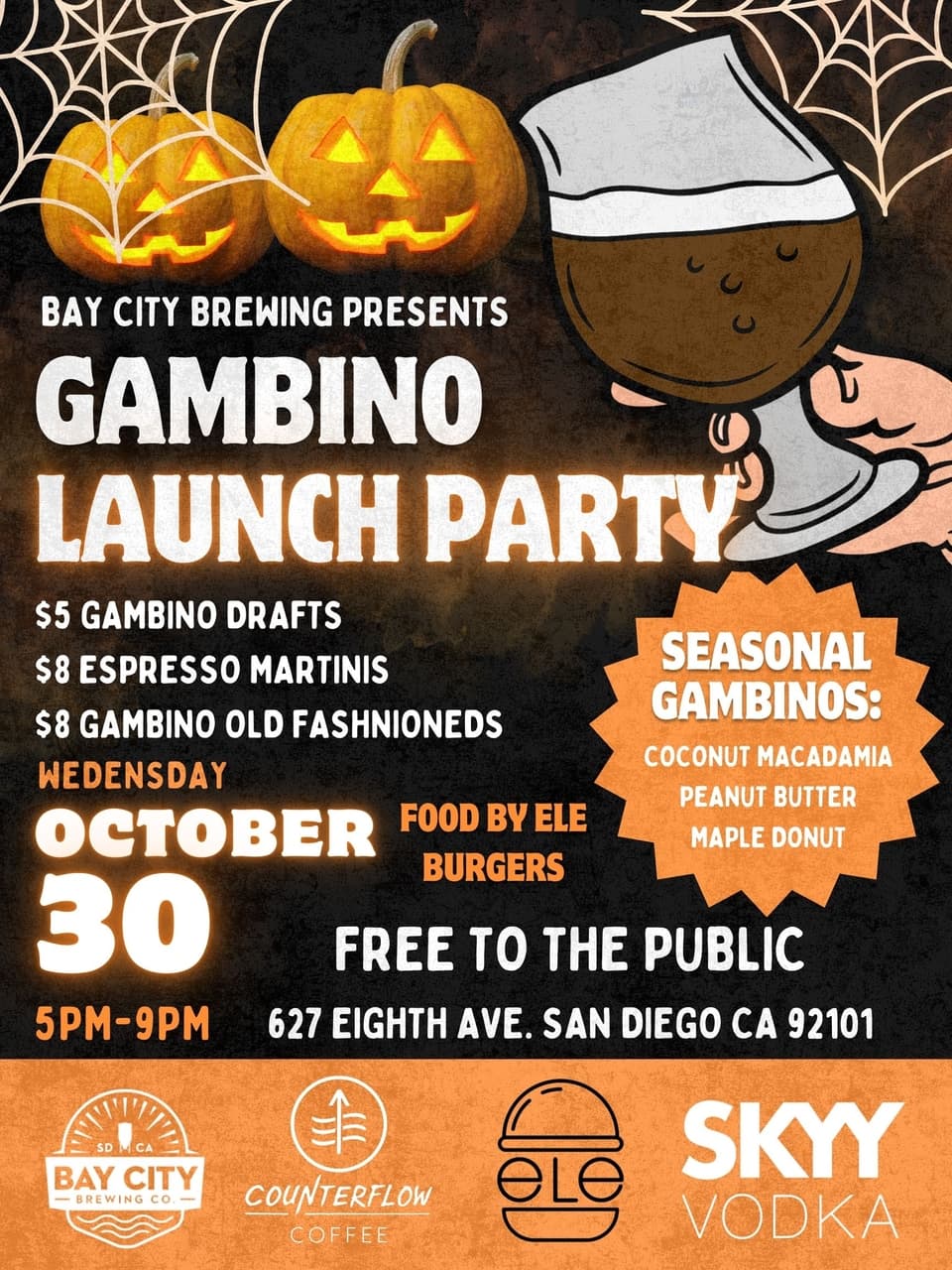 Skyy Vodka and Local Collaborations Shine at San Diego's Gambino Launch Party
