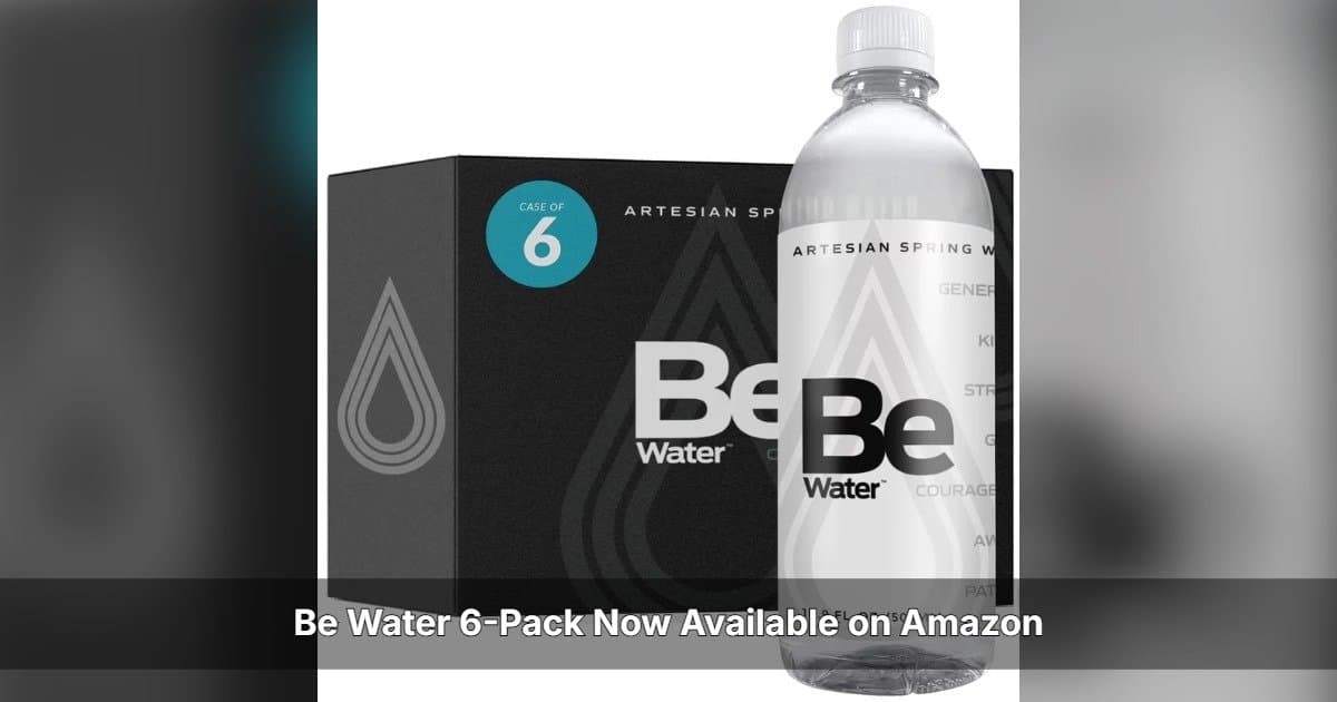 Greene Concepts Inc. Expands Access to Be Water with New Amazon 6-Pack Format