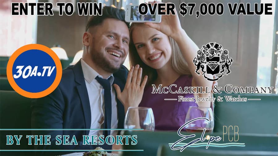 30A TV Launches 'Dream Beach Wedding' Sweepstakes Offering Couples a Chance to Win a Lavish Emerald Coast Wedding