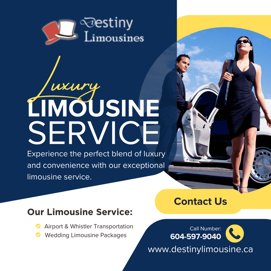 Destiny Limousine Ltd. Launches Premium Transportation Service from Vancouver Airport to Whistler