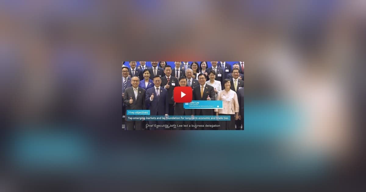 Hong Kong Strengthens Ties with Central Asia, Unlocking New Opportunities