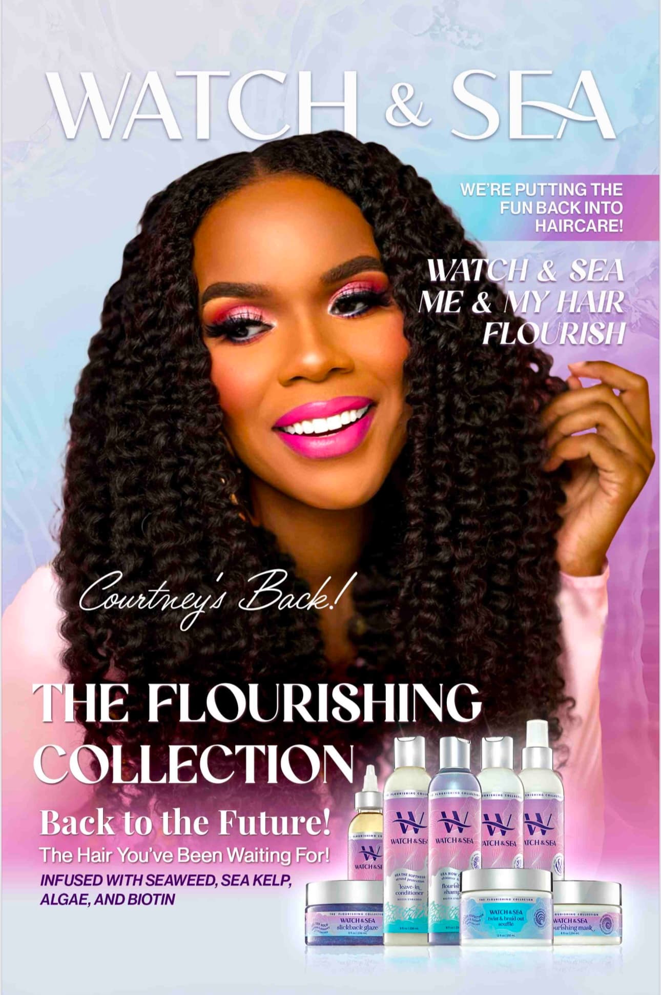 Watch & Sea Beauty Launches The Flourishing Collection, Revolutionizing Hair Care with Marine Ingredients