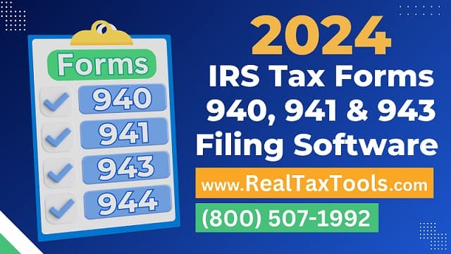 Real Business Solutions Launches 2024 IRS Tax Forms Filing Engine to Simplify Payroll Tax Obligations