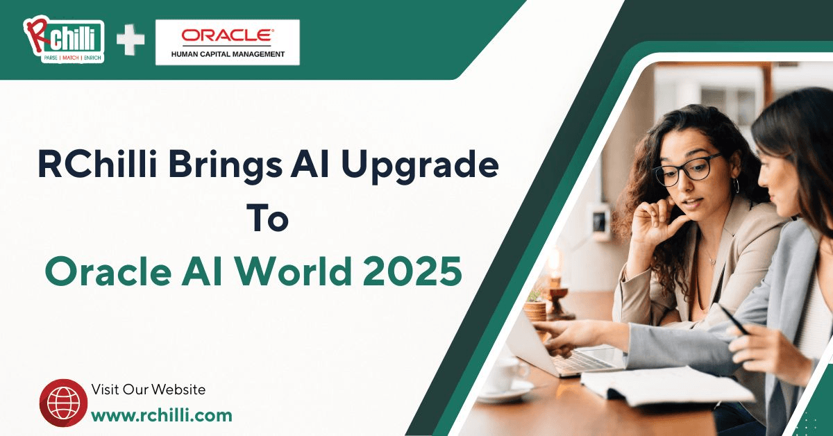 RChilli to Showcase AI Recruitment Innovations at Oracle AI World 2025