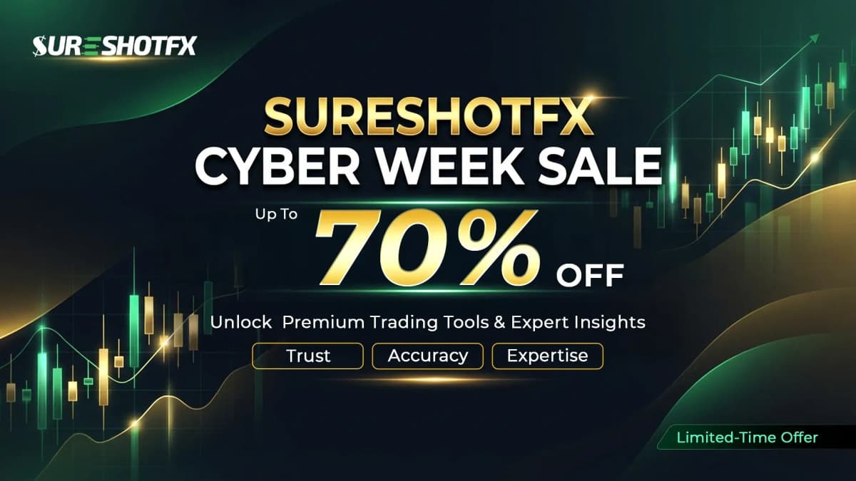 SureShotFX Launches Cyber Week Sale with Deep Discounts on Trading Signals and Automation Tools