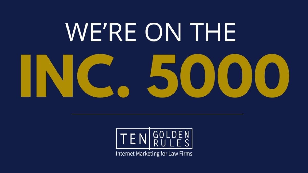 Ten Golden Rules Secures Spot on 2025 Inc. 5000 List, Highlighting Rapid Growth and Industry Impact