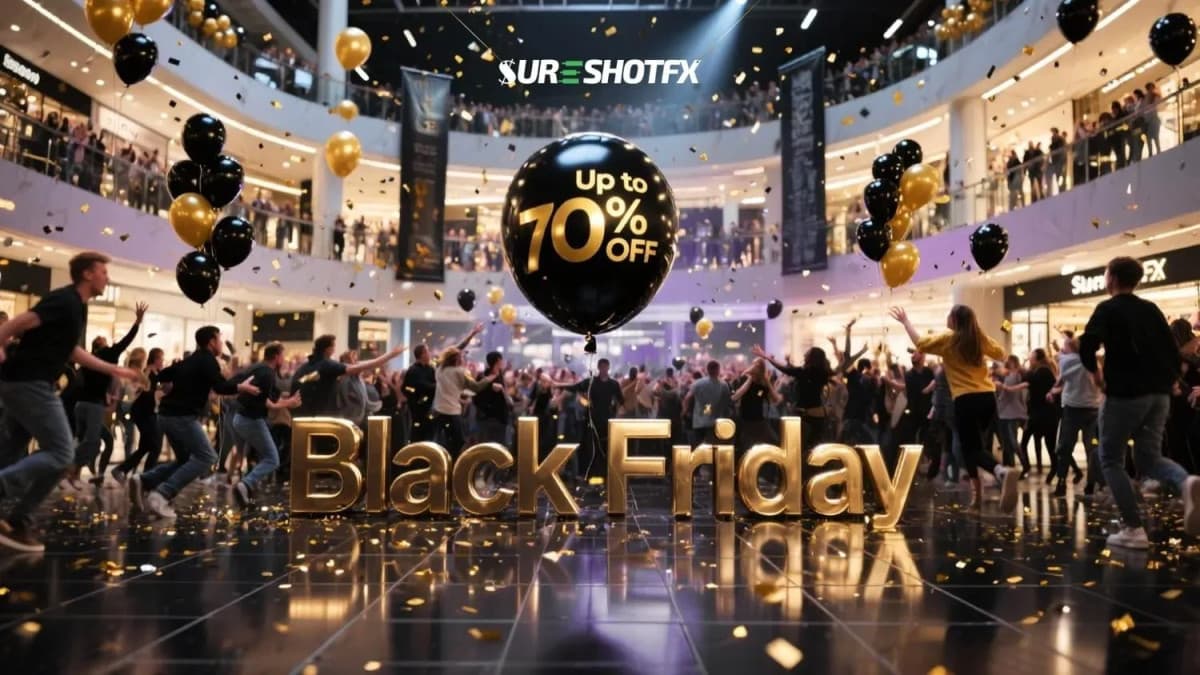 SureShotFX Launches Black Friday 2025 Mega Sale with 70% Discounts on Trading Tools