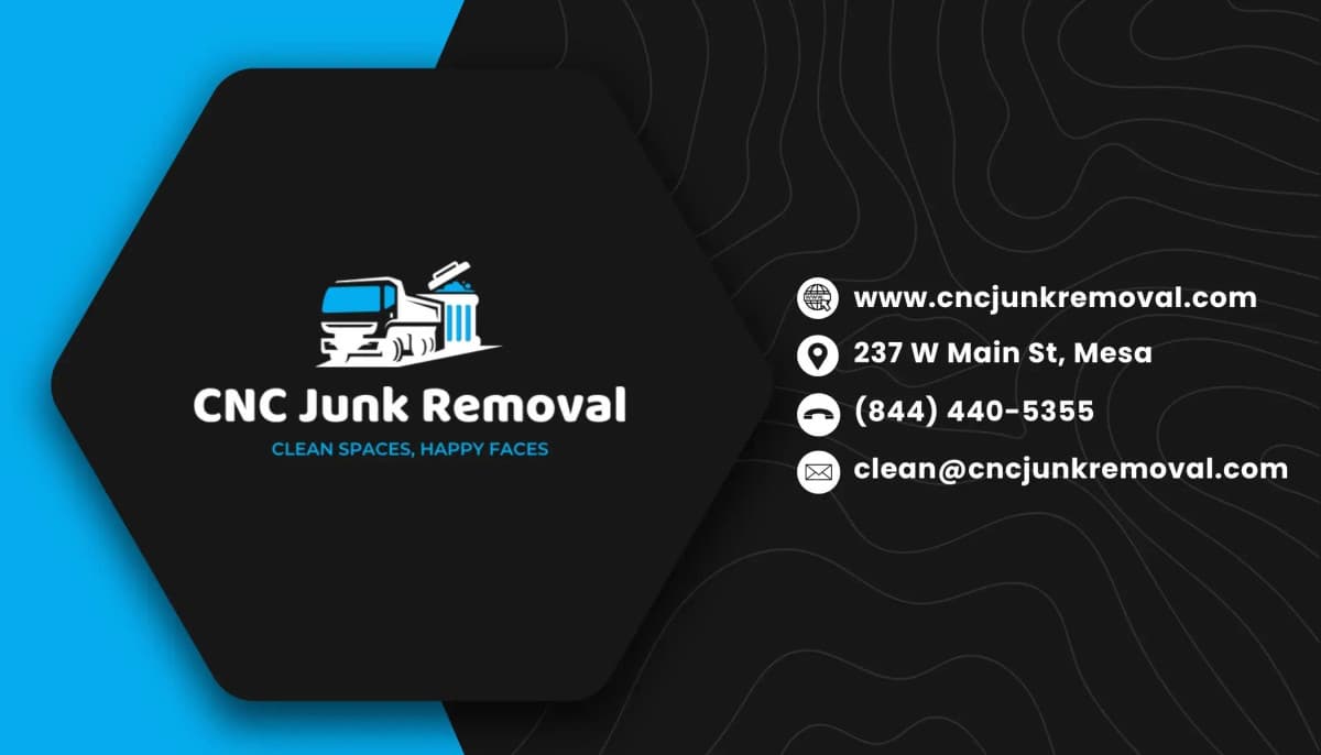CNC Junk Removal Leads with Affordable, Eco-Friendly Services in Mesa