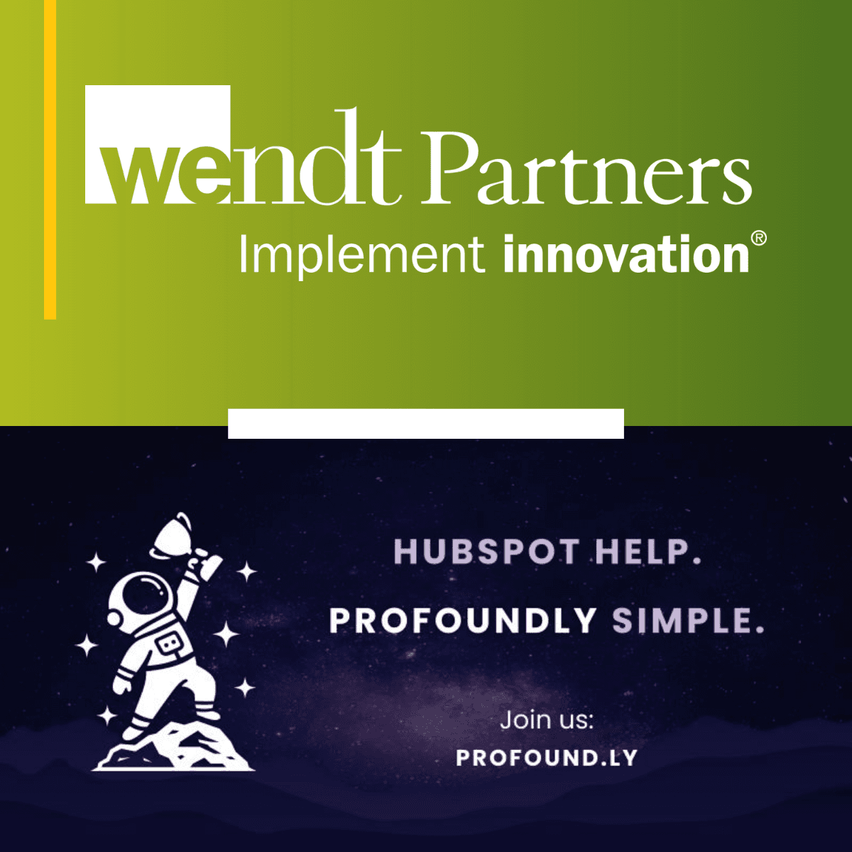 Wendt Partners Joins Profoundly as First HubSpot Elite Solutions Partner on Talent Marketplace