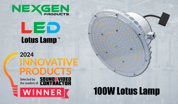HyLite LED Lighting's 100W Lotus Lamp Wins 2024 Innovative Product Award