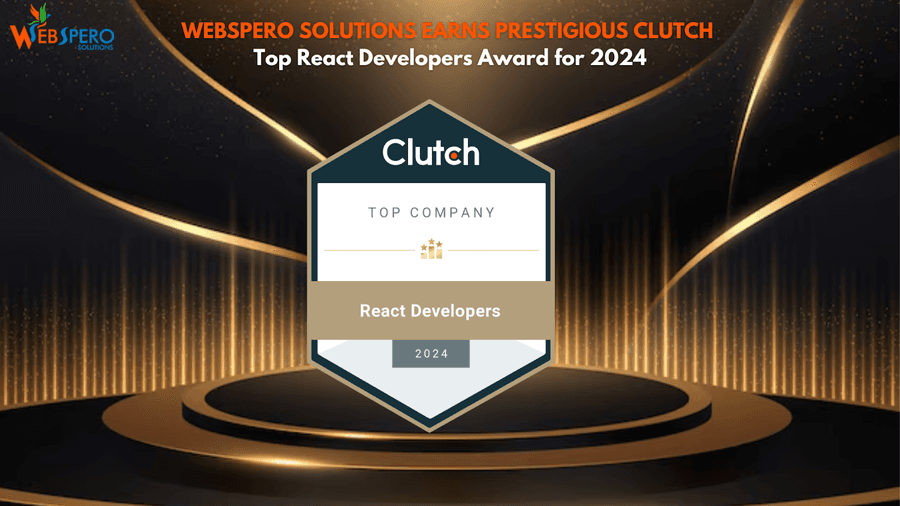 WebSpero Solutions Recognized as a Top React Developer for 2024 by Clutch