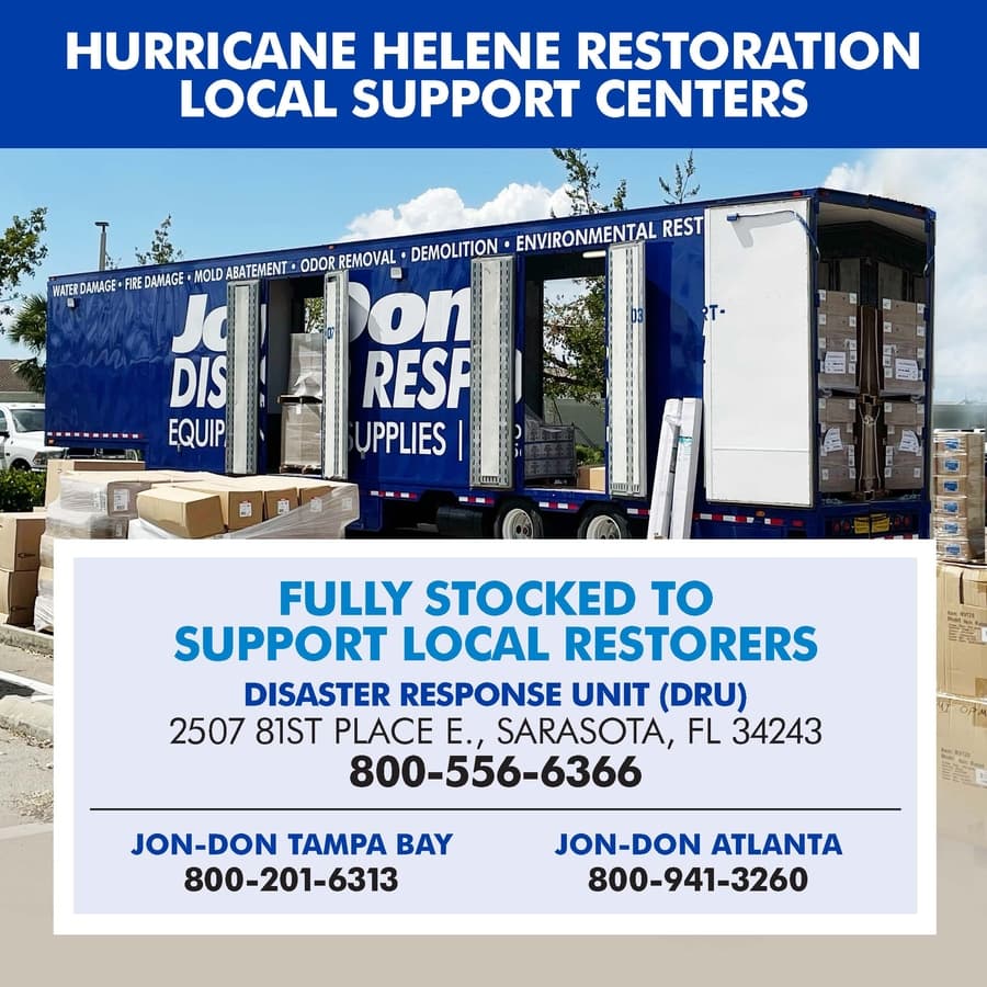 Jon-Don Mobilizes Support for Florida Hurricane Recovery Efforts