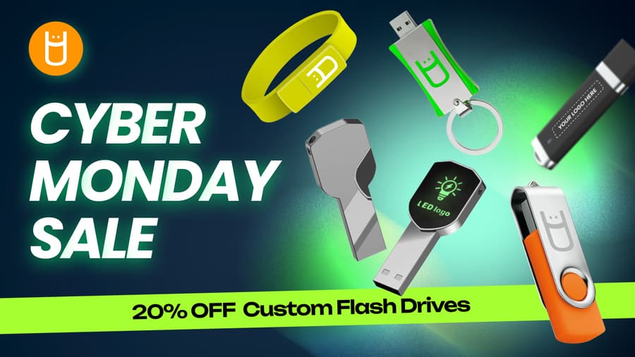 USB Memory Direct's Cyber Monday Sale Offers Businesses a Chance to Save on Custom USB Flash Drives